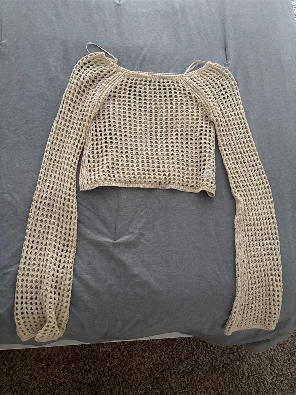 Urban Outfitters Chloe Open-knit Sweater size S
